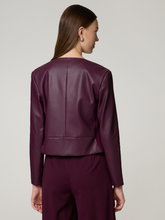 Image sur Veste blazer en simili cuir