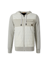 Bild von Zip Jacke aus Material-Mix