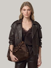 Image sur Veste en simili cuir