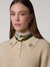 Bild von Kurzarmpullover mit Wolle