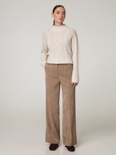 Image sur Pantalon en velours côtelé AMELIE