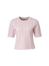 Image sur T-shirt en tricot