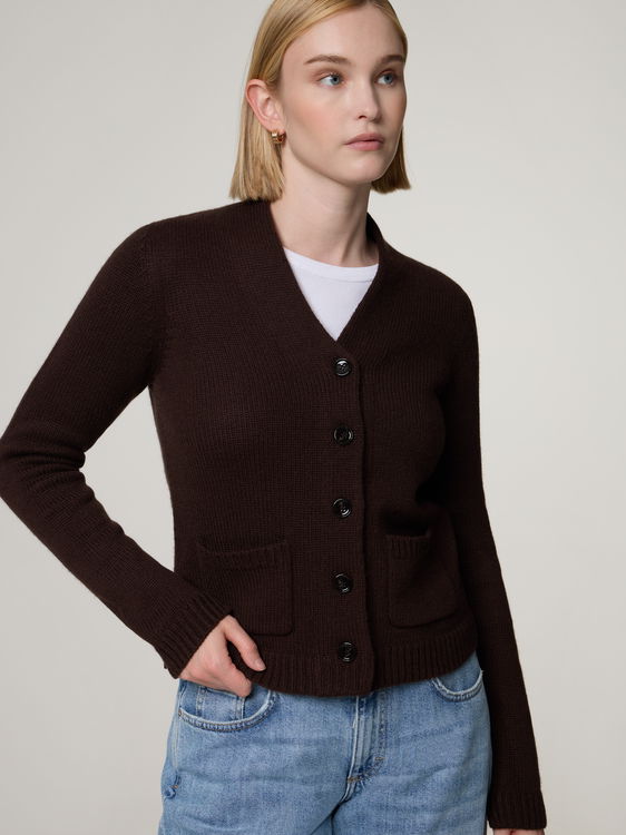 Image sur Veste en tricot avec cachemire