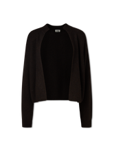 Image sur Cardigan en mélange d'alpaga