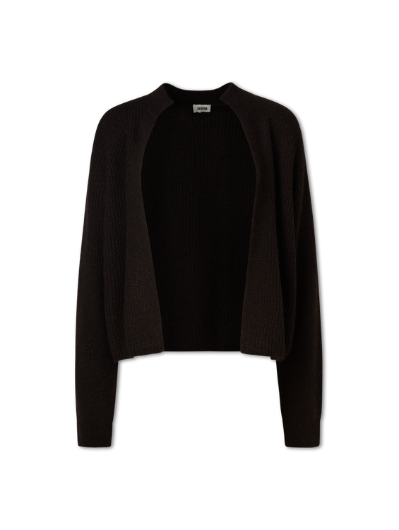 Image sur Cardigan en mélange d'alpaga