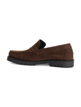 Image sur Mocassins en cuir velours
