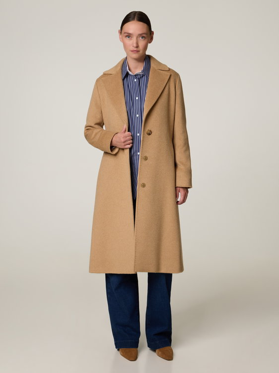 Image sur Manteau en laine à la coupe regular