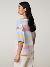 Image sur T-shirt en coton biologique tricoté