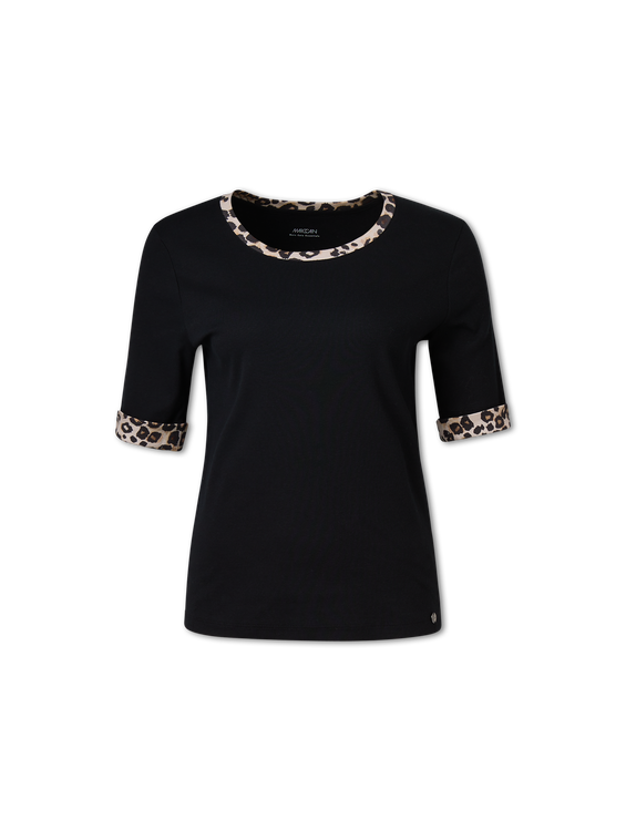 Bild von T-Shirt mit Leo-Print