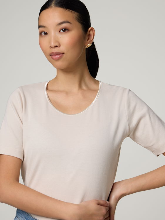 Bild von KA SHIRT SATEEN KANTE 1X1 RIPP