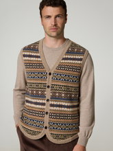 Image sur Gilet en custom fit FAIR ISLE