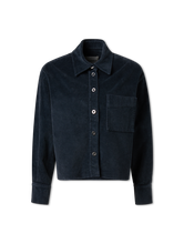 Bild von Cordbluse im Cropped Fit