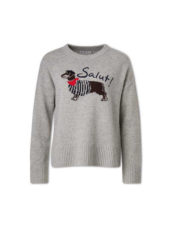 Image sur Pull en laine tricoté