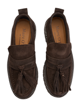 Bild von Ankleboots aus Veloursleder