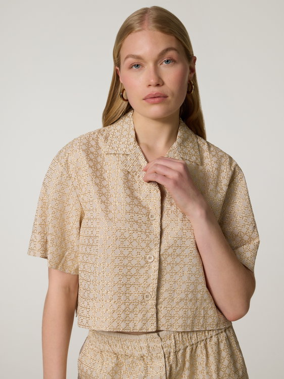 Bild von BLUSE KURZARM CROSS