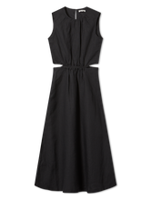 Bild von Leinenkleid mit Schlitz