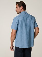 Image sur Chemise à manches courtes en lin