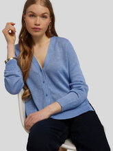 Bild von Strickjacke aus Leinen