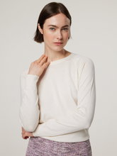 Image sur Pull maille avec soie