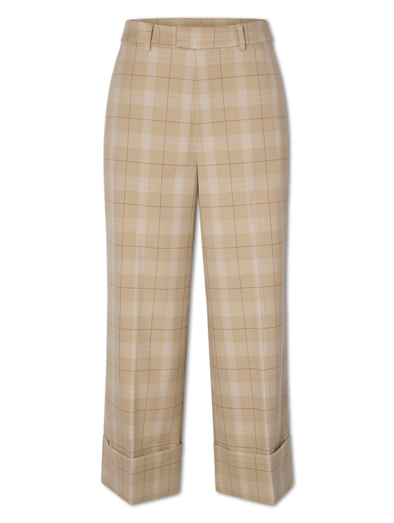Bild von Hose mit Karo-Muster MMLEYLA