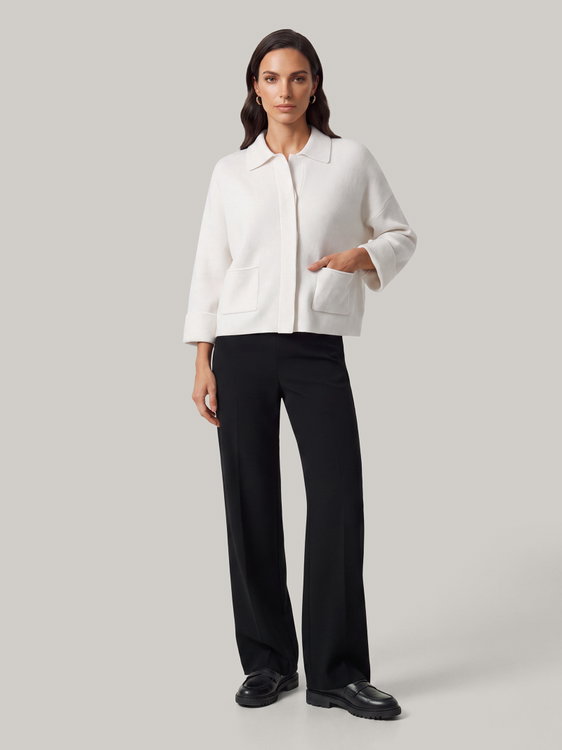 Image sur Pantalon coupe slim LILLYTH FLARED