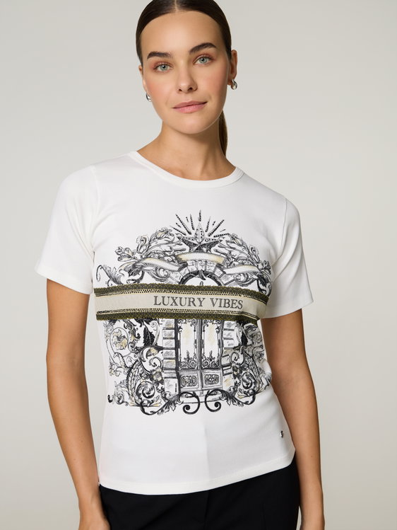 Image sur T-shirt en coton