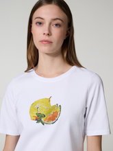 Image sur T-shirt à imprimé citrons
