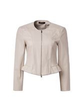 Bild von Faux-Lederjacke