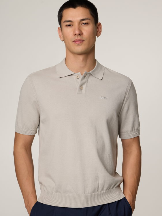 Bild von Strickpolo im Regular Fit