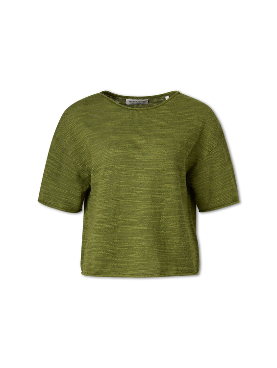 Image sur Pull en maille avec du lin
