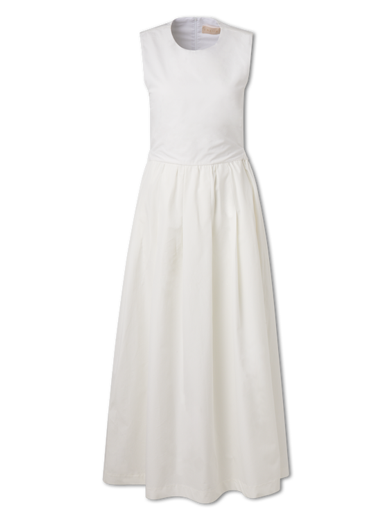 Image sur Robe mi-longue en coton