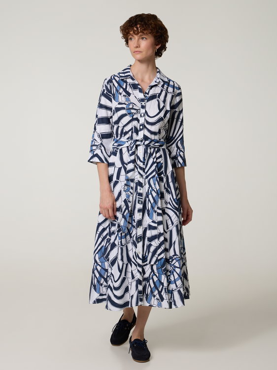 Bild von Hemdblusenkleid aus Leinen