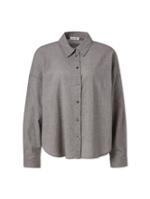 Bild von Oversized Bluse aus Seersucker
