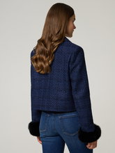 Image sur Veste en bouclé