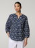 Image de BLUSE MIT STRICKEREI BLUMEN