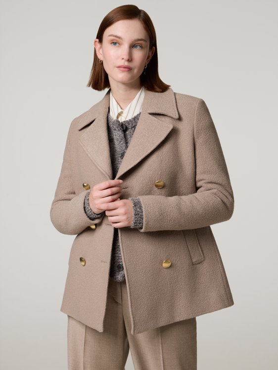 Bild von Cabanjacke aus Schurwolle