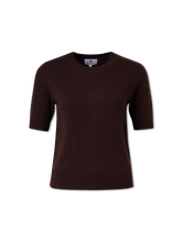 Image sur Pull à manches courtes en cachemire