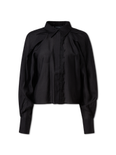 Bild von Bluse mit Spitzenbesatz