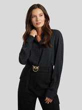 Bild von Bluse mit Logo-Print