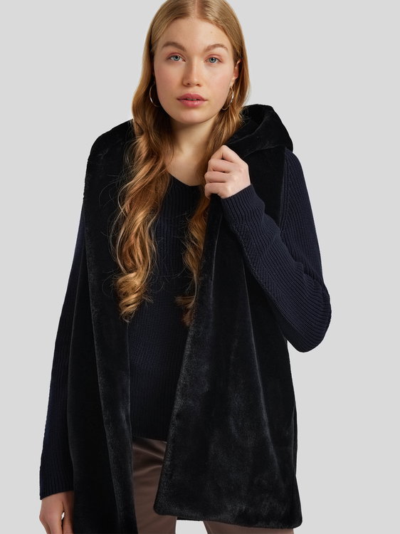 Image sur Gilet fausse fourrure