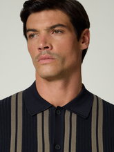 Bild von Strickpoloshirt aus Baumwolle