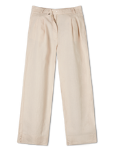 Bild von Leinenhose mit weitem Bein