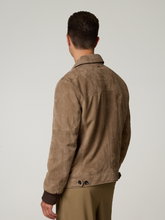 Image sur Blouson en cuir velours MANFREDO