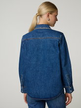 Bild von Hemdbluse aus Denim LINK
