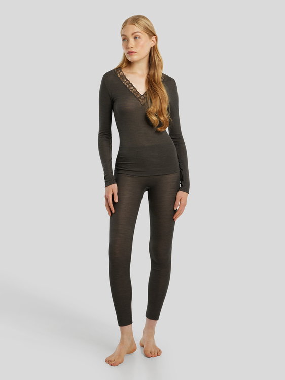 Bild von Leggings mit Seide und Wolle