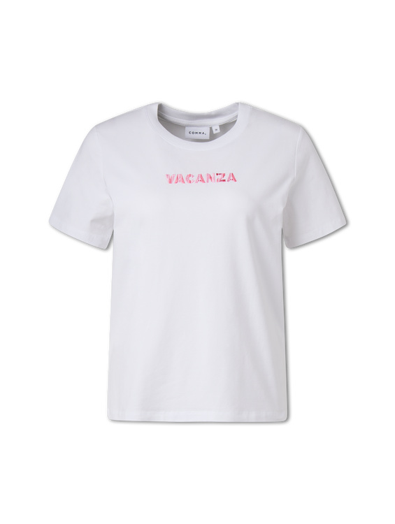 Bild von T-Shirt mit Stickerei