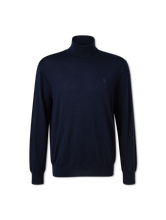 Bild von Rollkragenpullover aus Wolle