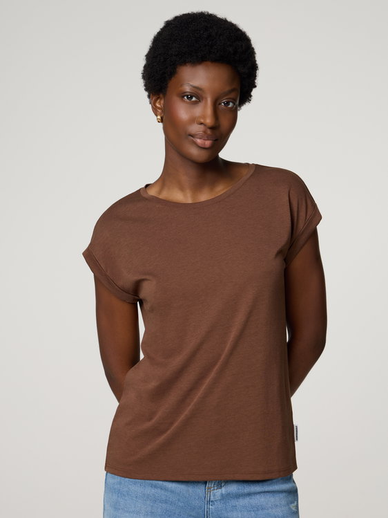 Image sur T-shirt en coton JILAANA