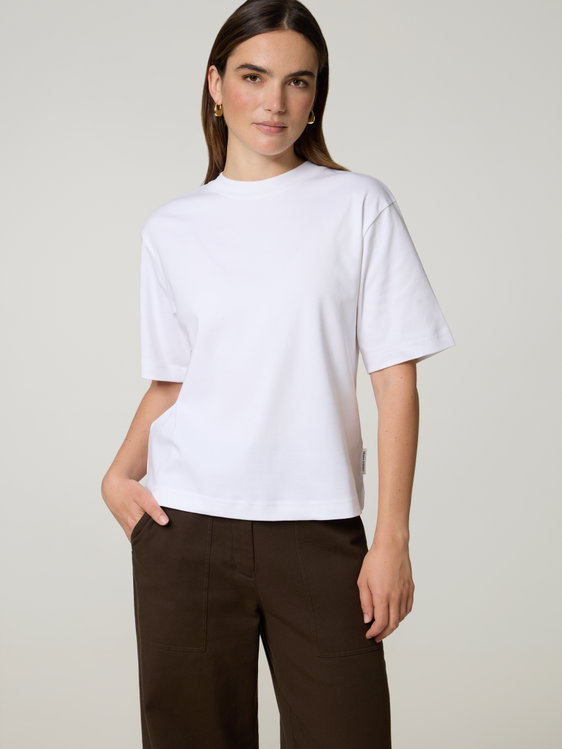 Image sur T-shirt en coton biologique