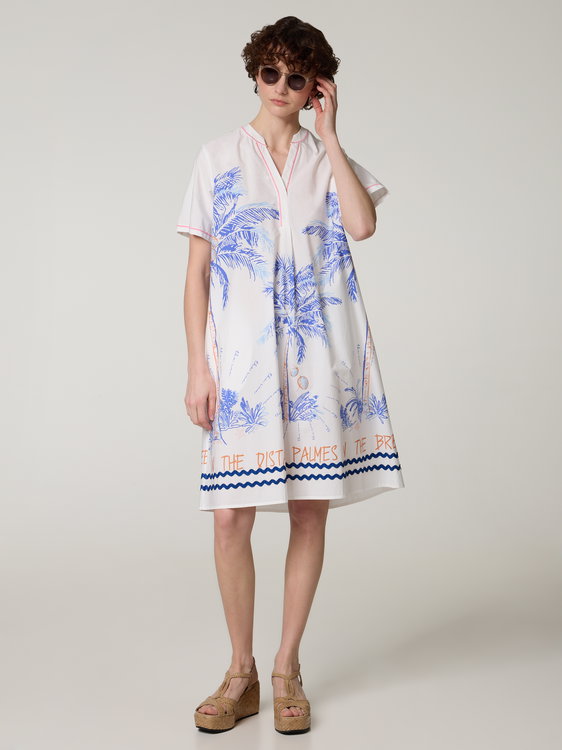 Bild von Blusenkleid mit Print